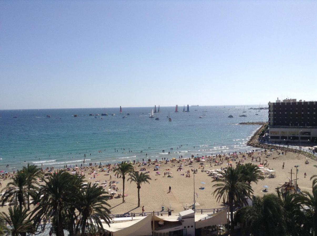 דירות אליקאנטה Atico Loft En Frente Al Mar Terraza Vista Espectacular מראה חיצוני תמונה